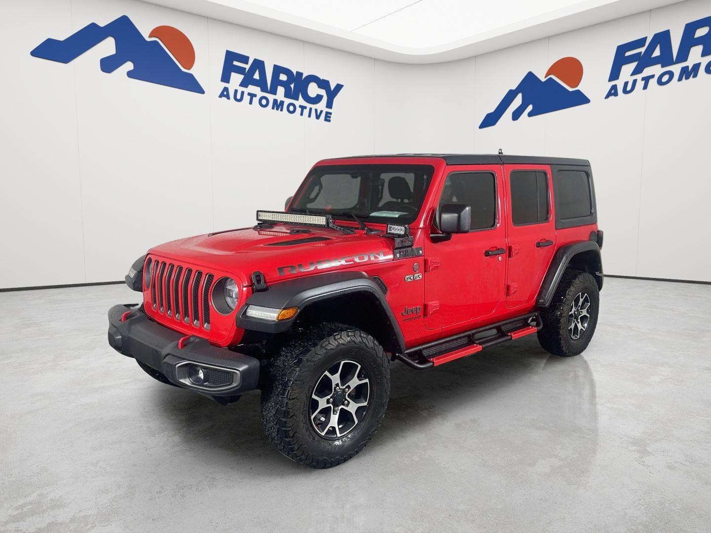 Firecracker Red Clearcoat 2020 Jeep Wrangler SUV / Crossover Four-Wheel Drive 8-Speed Automatic
