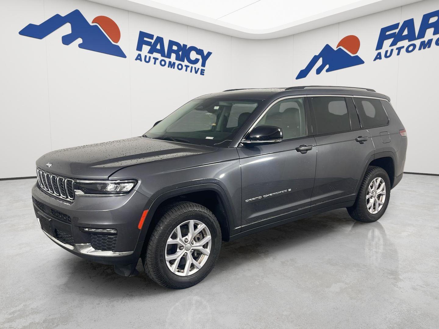 Baltic Gray Metallic Clearcoat 2022 Jeep Grand Cherokee L SUV / Crossover Four-Wheel Drive 8-Speed Automatic
