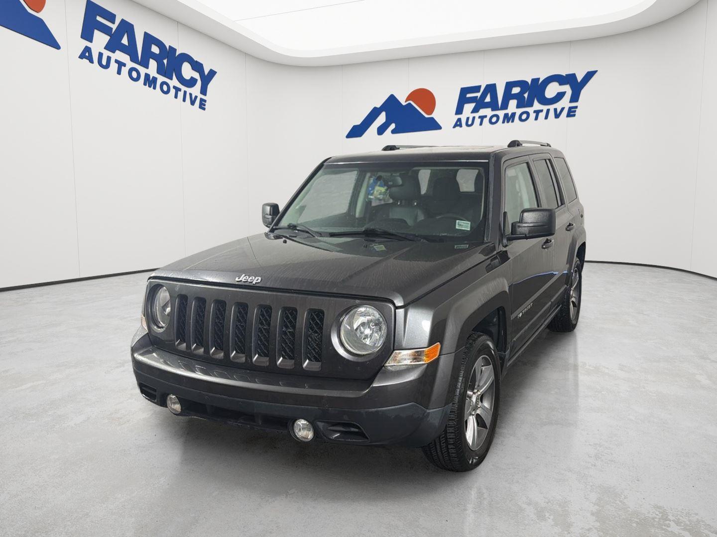Gray (Granite Crystal Metallic Clearcoat) 2017 Jeep Patriot SUV / Crossover Front-Wheel Drive Continuously Variable Transmission