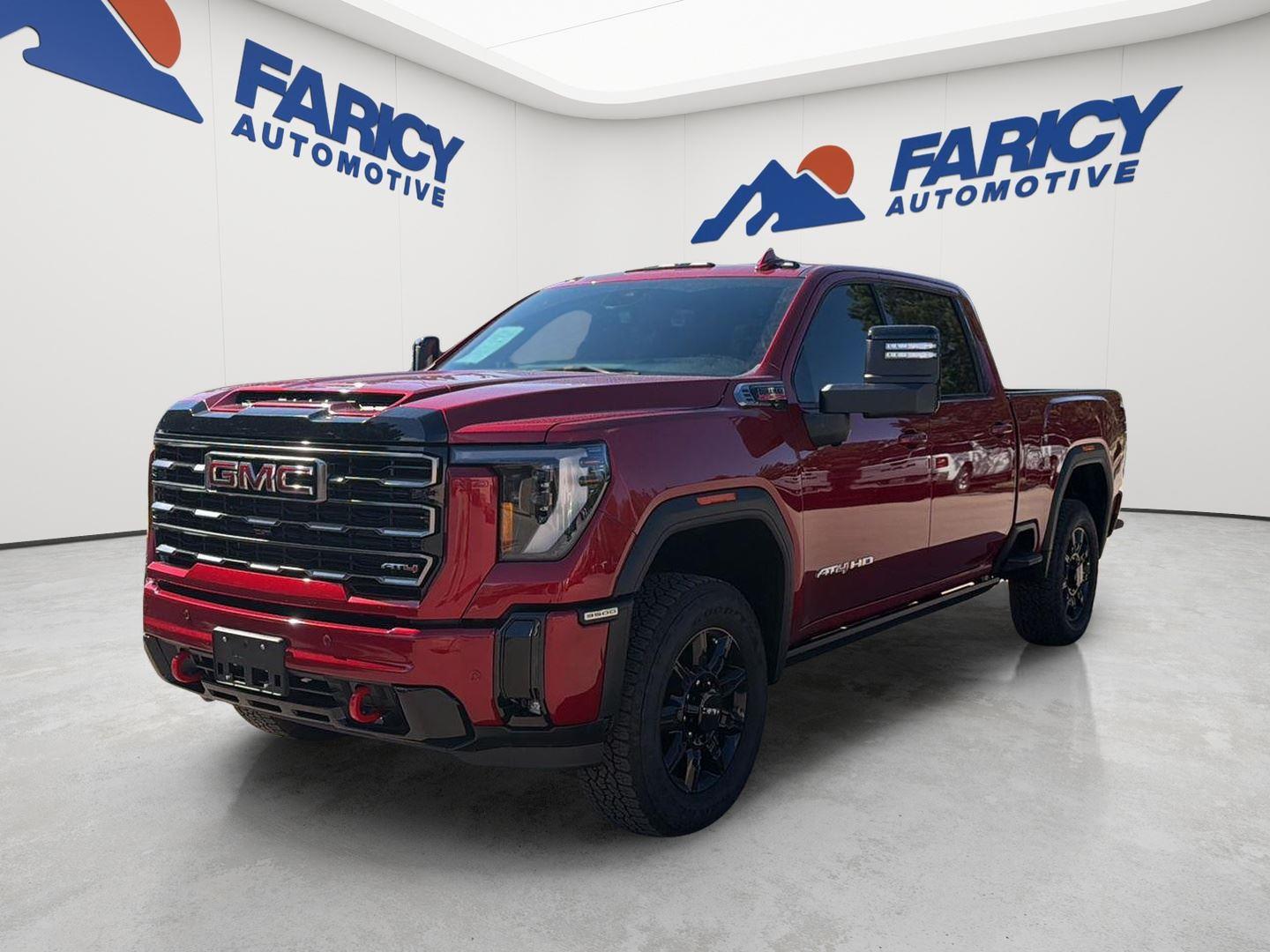 Volcanic Red Tintcoat 2026 GMC Sierra 3500HD Pickup Truck Four-Wheel Drive Automatic
