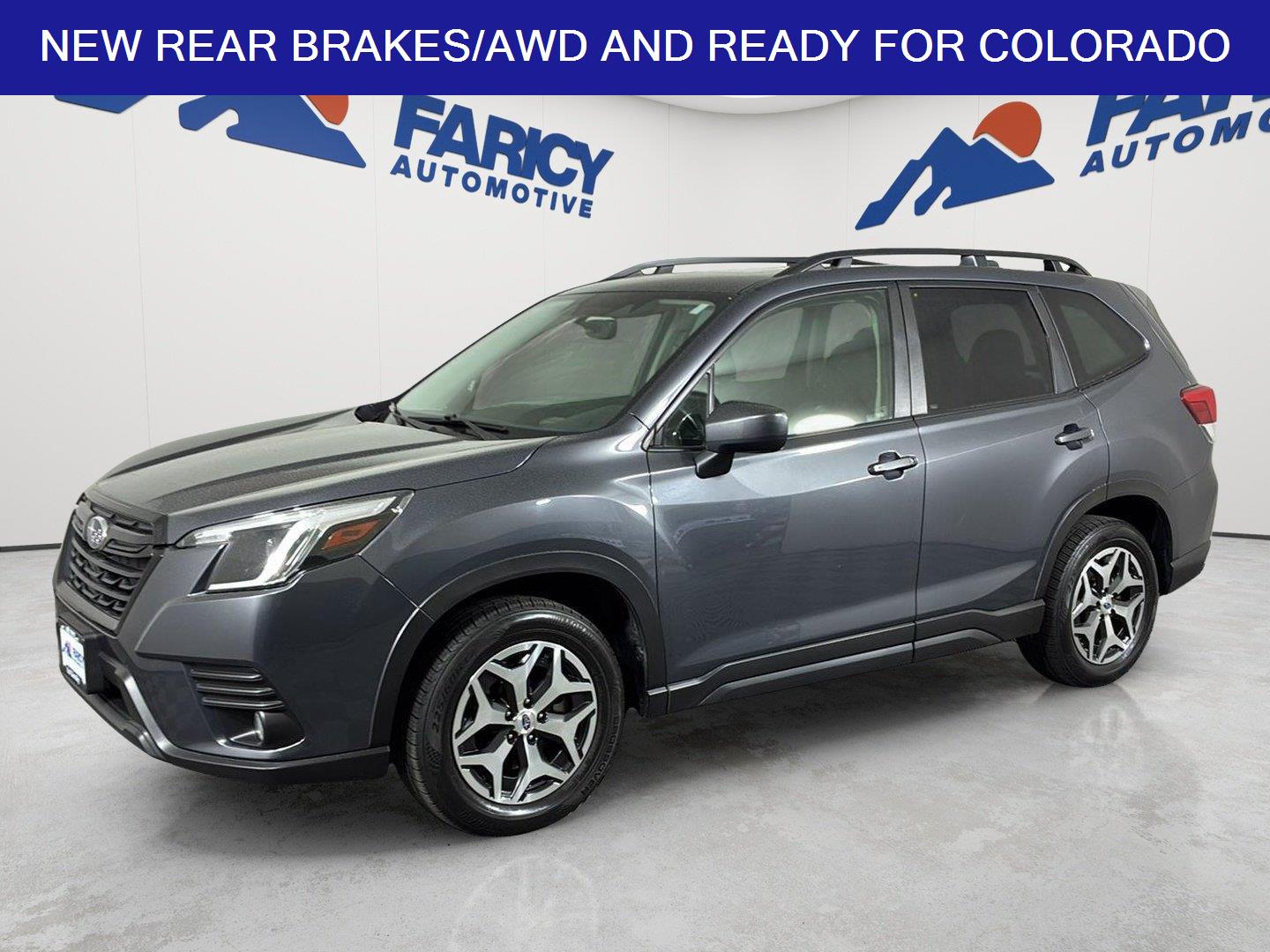 Magnetite Gray Metallic 2022 Subaru Forester SUV / Crossover All-Wheel Drive Continuously Variable Transmission