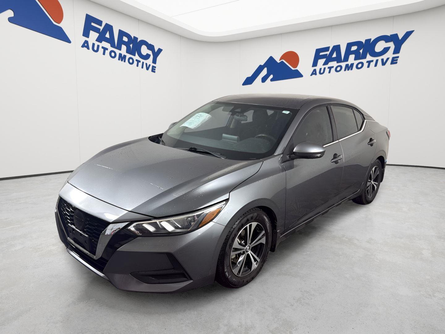 Gray (Gun Metallic) 2020 Nissan Sentra Sedan Front-Wheel Drive Continuously Variable Transmission