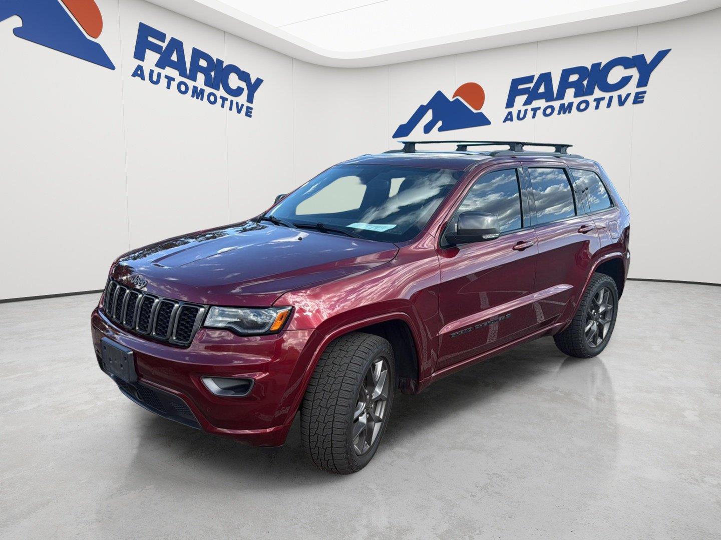 Velvet Red Pearlcoat 2021 Jeep Grand Cherokee SUV / Crossover Four-Wheel Drive 8-Speed Automatic
