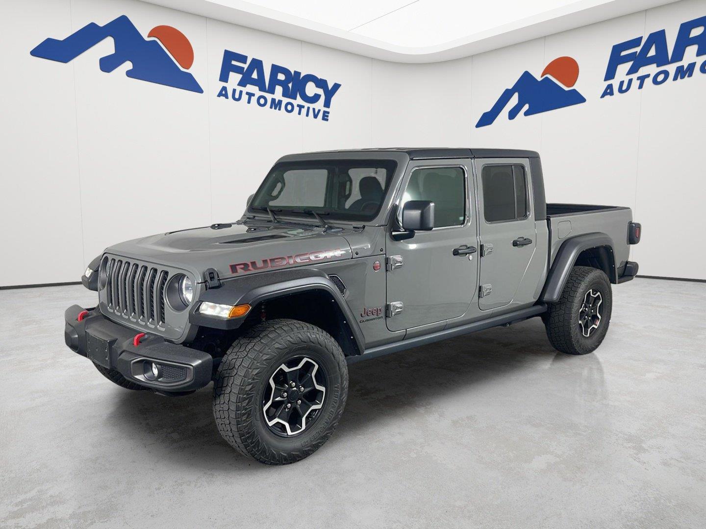 Sting-Gray Clearcoat 2021 Jeep Gladiator Pickup Truck Four-Wheel Drive 8-Speed Automatic