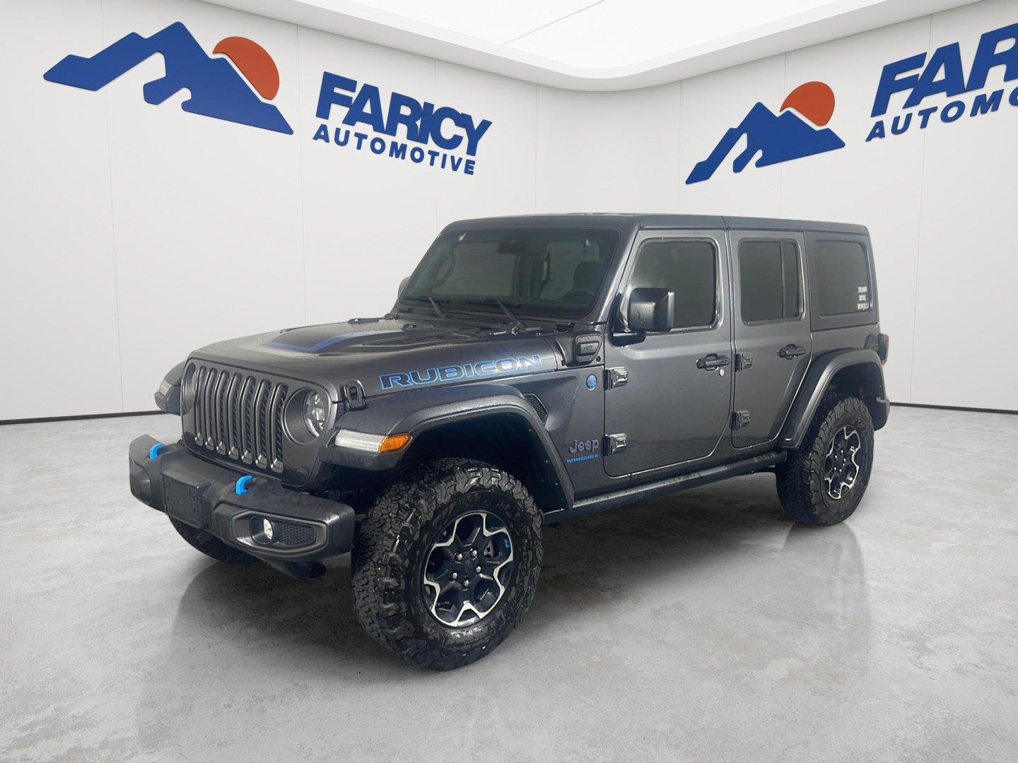 Gray (Granite Crystal Metallic Clearcoat) 2023 Jeep Wrangler 4xe SUV / Crossover Four-Wheel Drive 8-Speed Automatic