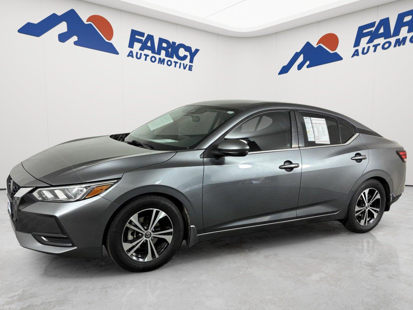 Gray (Gun Metallic) 2020 Nissan Sentra Sedan Front-Wheel Drive Continuously Variable Transmission