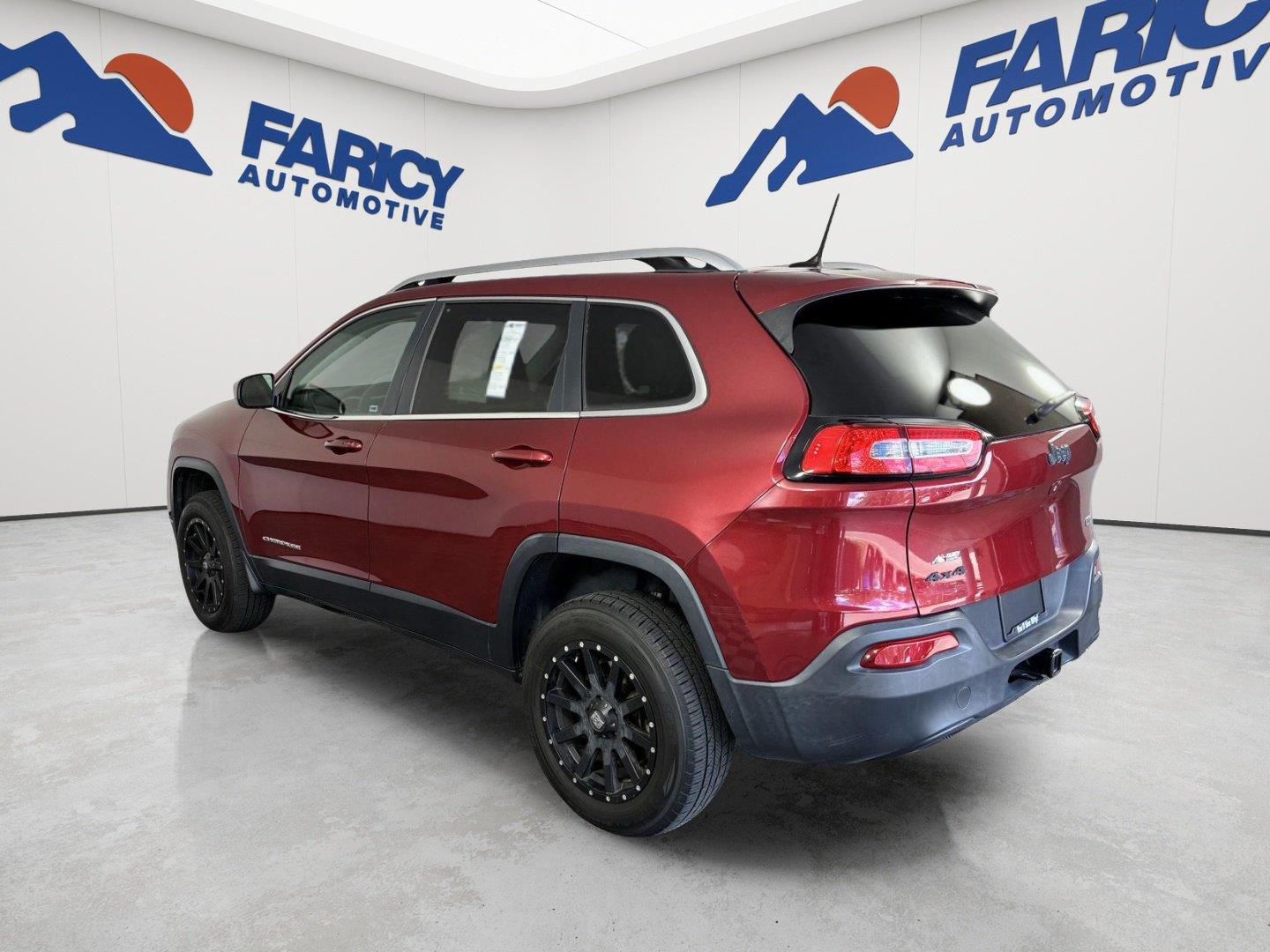Deep Cherry Red Crystal Pearlcoat 2014 Jeep Cherokee SUV / Crossover Four-Wheel Drive 9-Speed Automatic