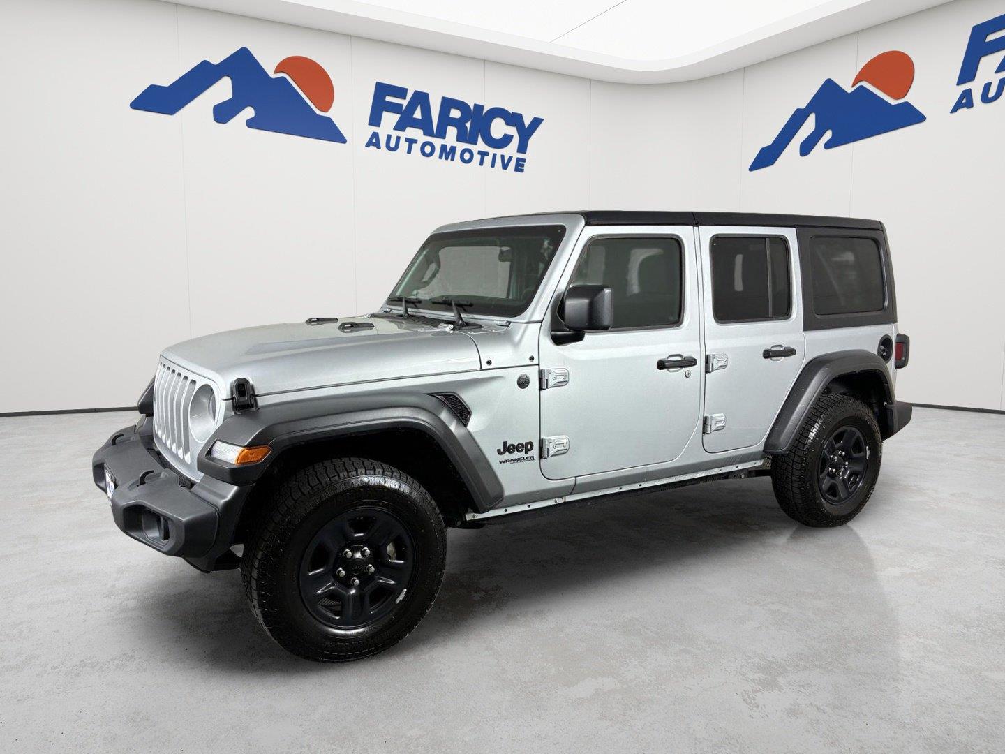 Silver Zynith Clearcoat 2022 Jeep Wrangler SUV / Crossover Four-Wheel Drive 8-Speed Automatic