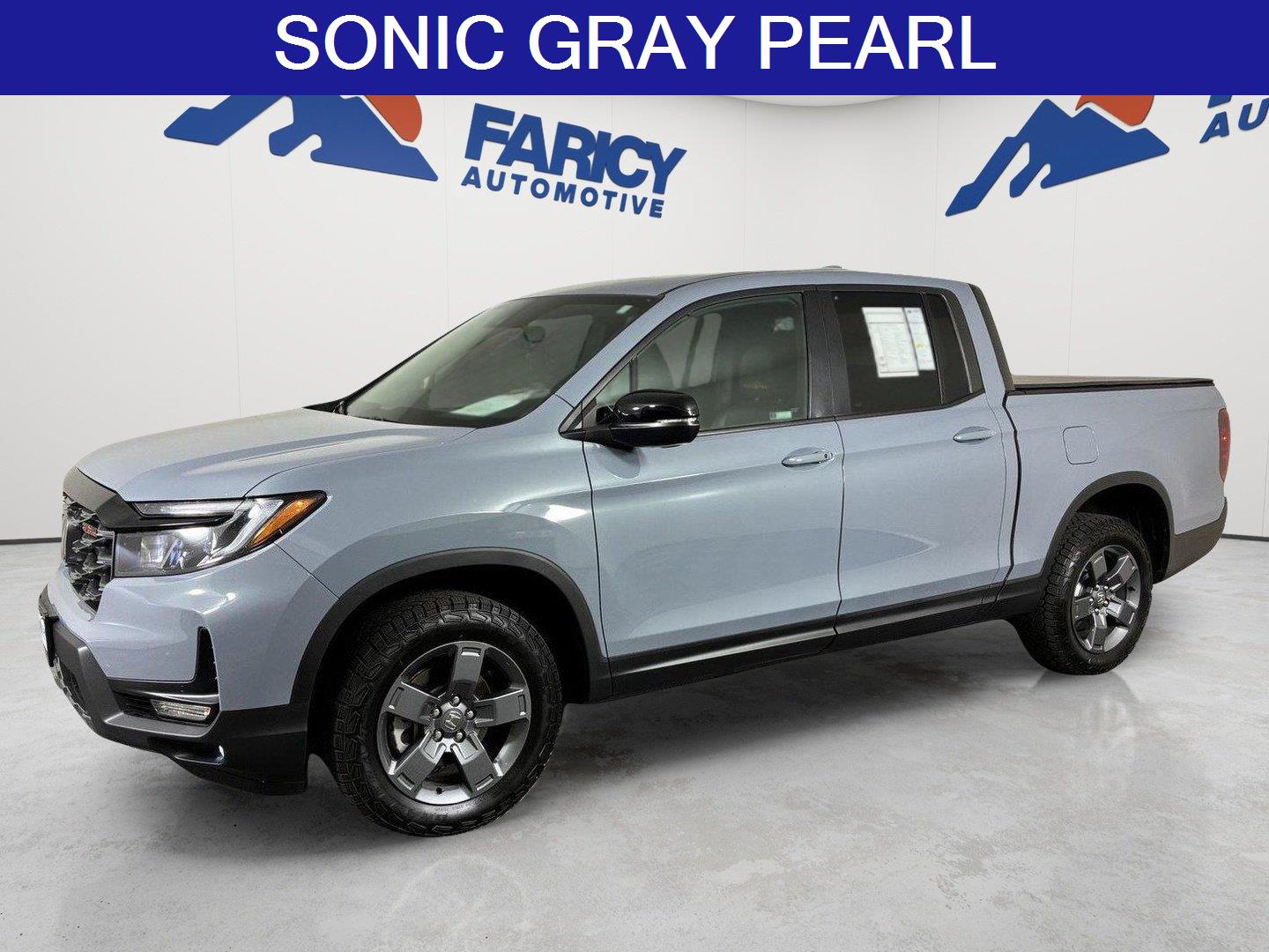 Sonic Gray Pearl 2025 Honda Ridgeline Pickup Truck All-Wheel Drive Automatic