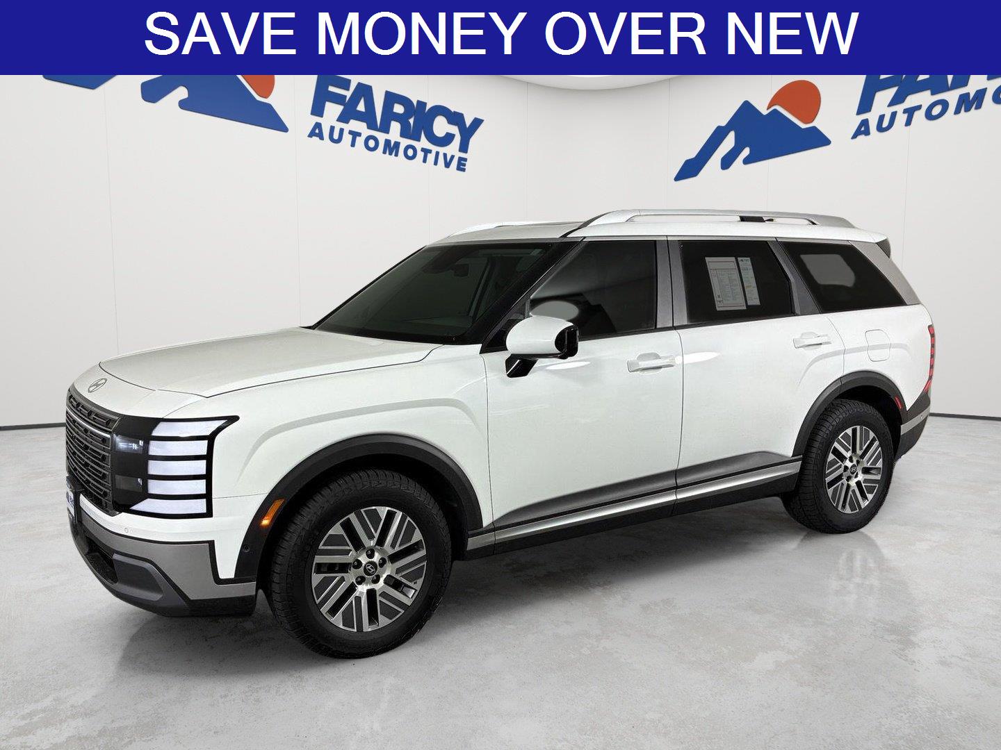 Creamy White Pearl 2026 Hyundai Palisade Hybrid SUV / Crossover All-Wheel Drive Automatic