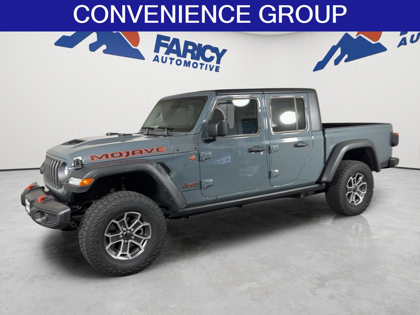 Anvil Clear Coat 2024 Jeep Gladiator Pickup Truck Four-Wheel Drive 8-Speed Automatic