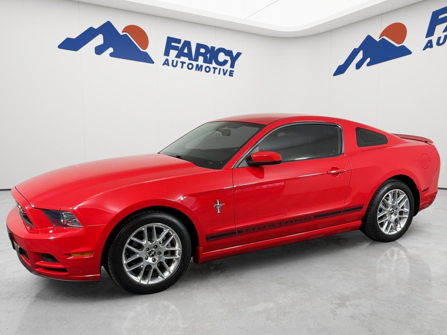 Race Red 2014 Ford Mustang Coupe Rear-Wheel Drive 6-Speed Automatic