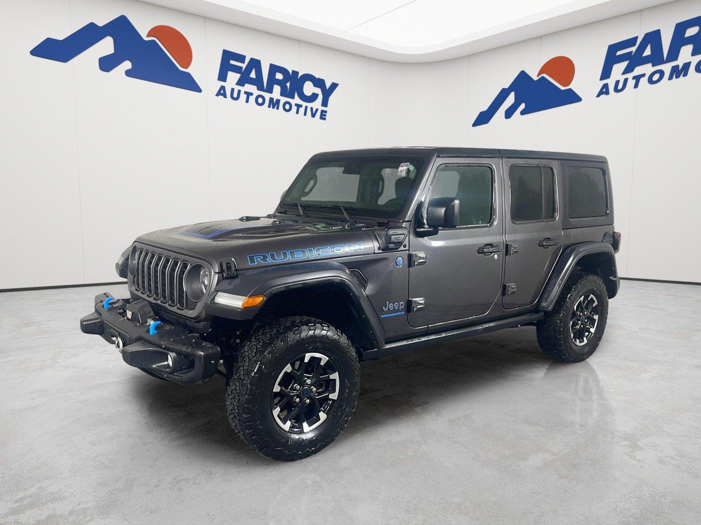 Gray (Granite Crystal Metallic Clearcoat) 2024 Jeep Wrangler 4xe SUV / Crossover Four-Wheel Drive 8-Speed Automatic