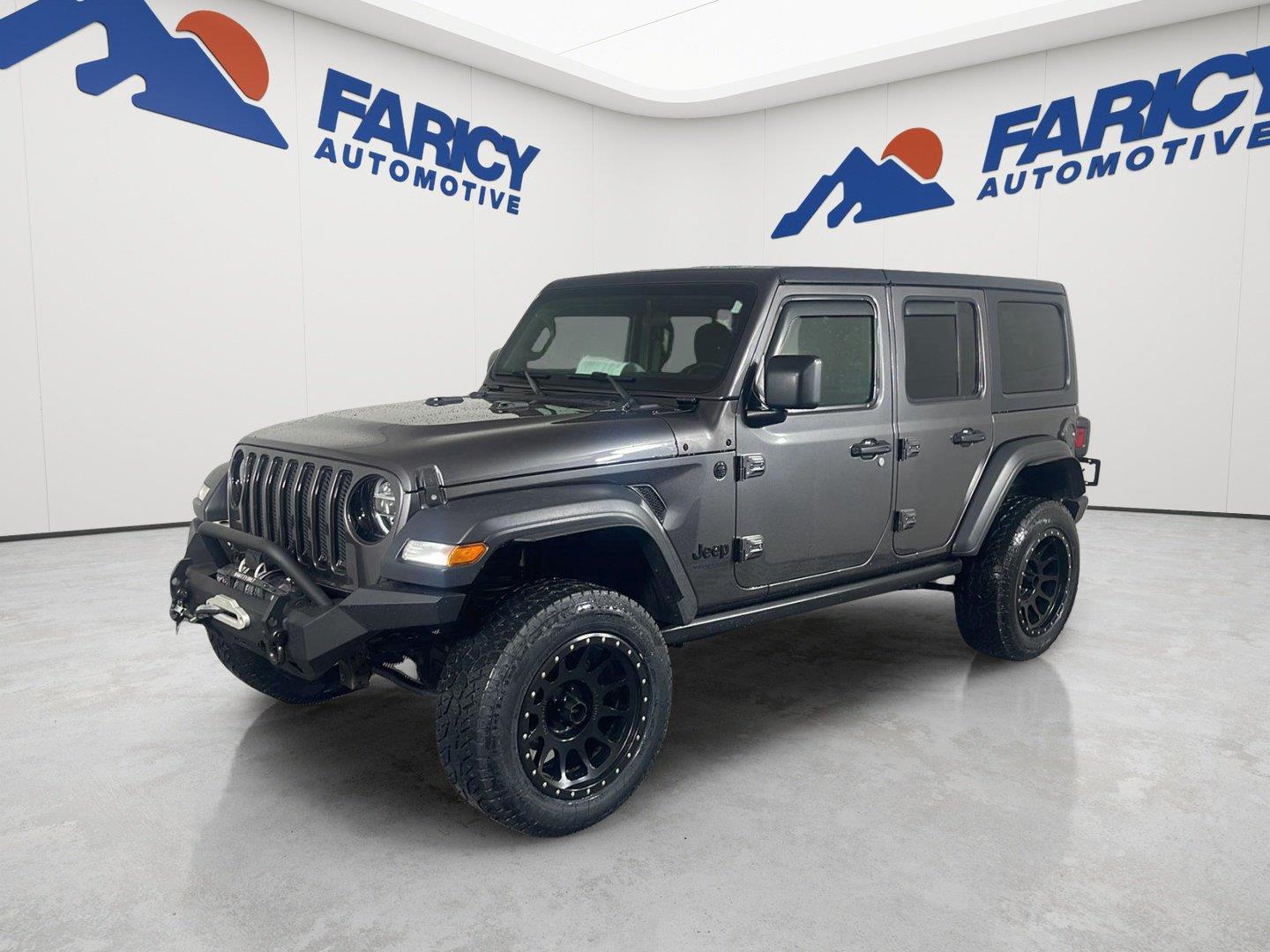Gray (Granite Crystal Metallic Clearcoat) 2020 Jeep Wrangler SUV / Crossover  8-Speed Automatic
