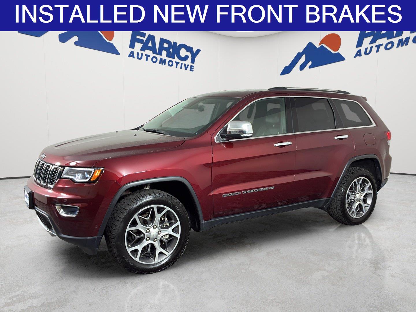 Velvet Red Pearlcoat 2022 Jeep Grand Cherokee SUV / Crossover Four-Wheel Drive 8-Speed Automatic