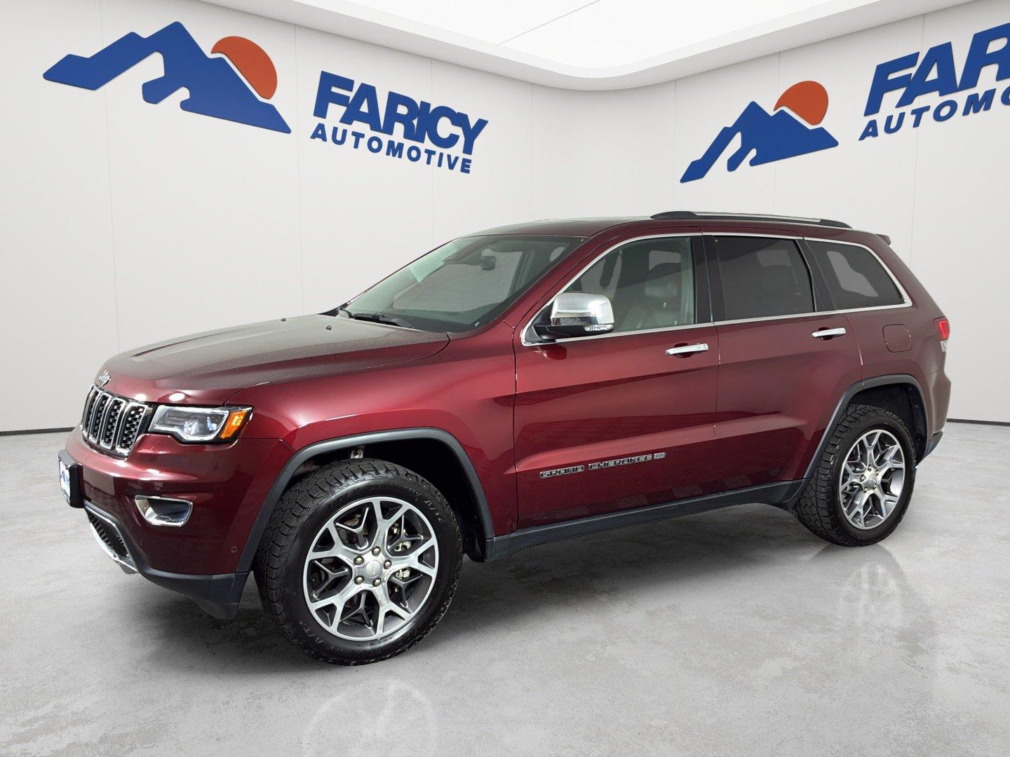 Velvet Red Pearlcoat 2022 Jeep Grand Cherokee SUV / Crossover Four-Wheel Drive 8-Speed Automatic