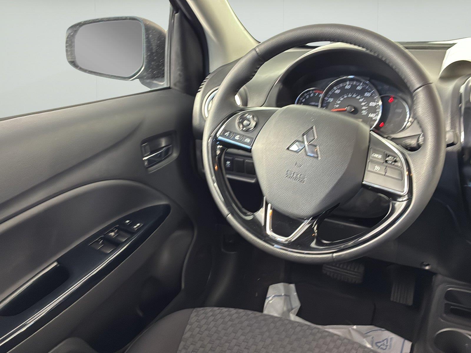 Mercury Gray Metallic 2019 Mitsubishi Mirage Hatchback Front-Wheel Drive Continuously Variable Transmission