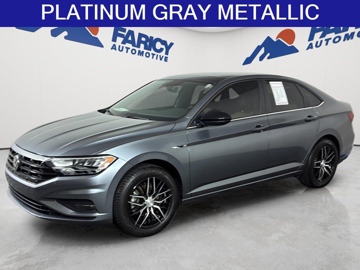 Platinum Gray Metallic 2019 Volkswagen Jetta Sedan Front-Wheel Drive Automatic