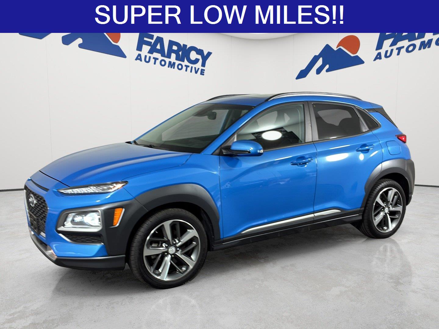 Surf Blue 2020 Hyundai Kona SUV / Crossover All-Wheel Drive Automatic