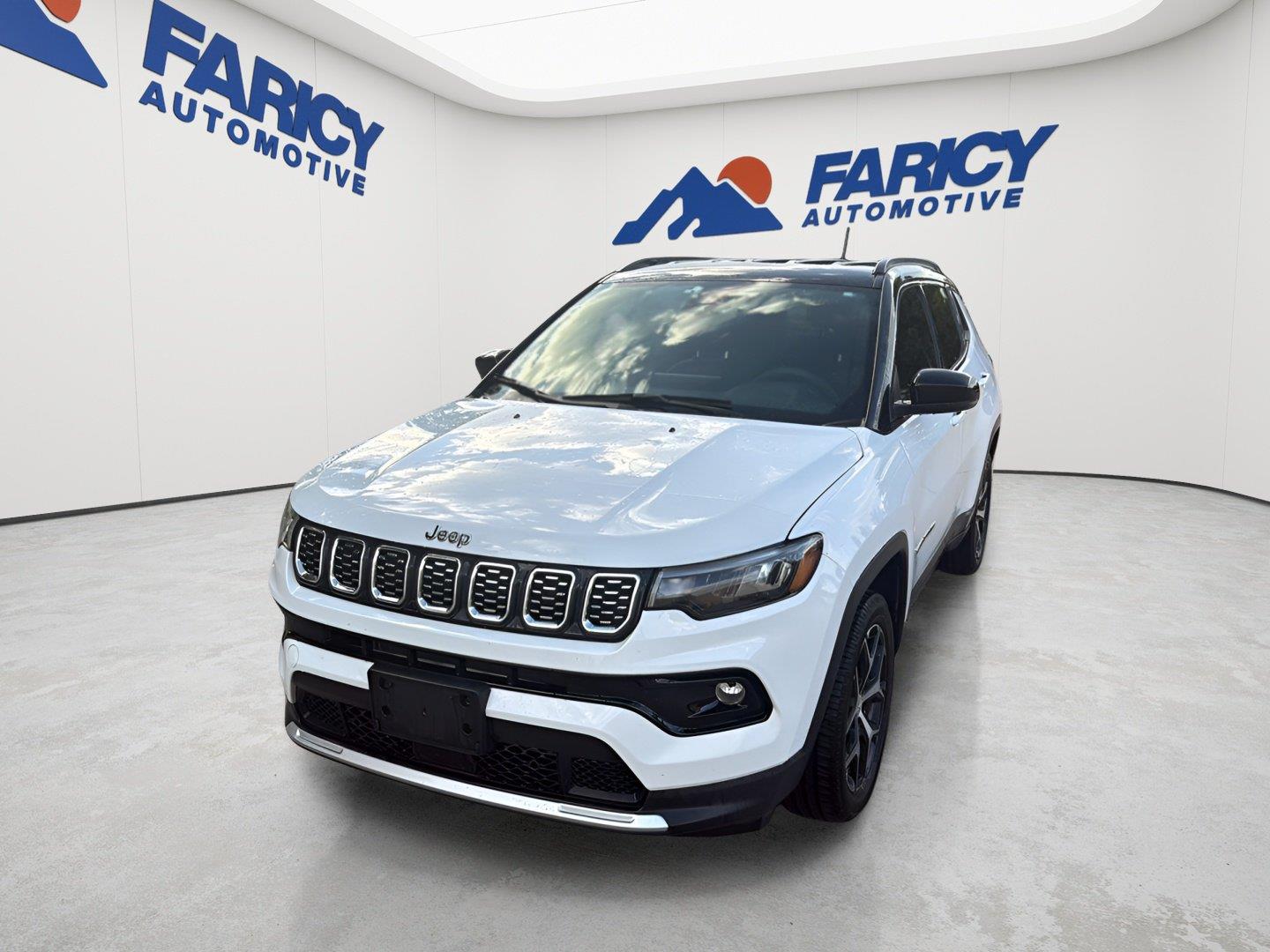 Bright White Clearcoat 2024 Jeep Compass SUV / Crossover Four-Wheel Drive 8-Speed Automatic