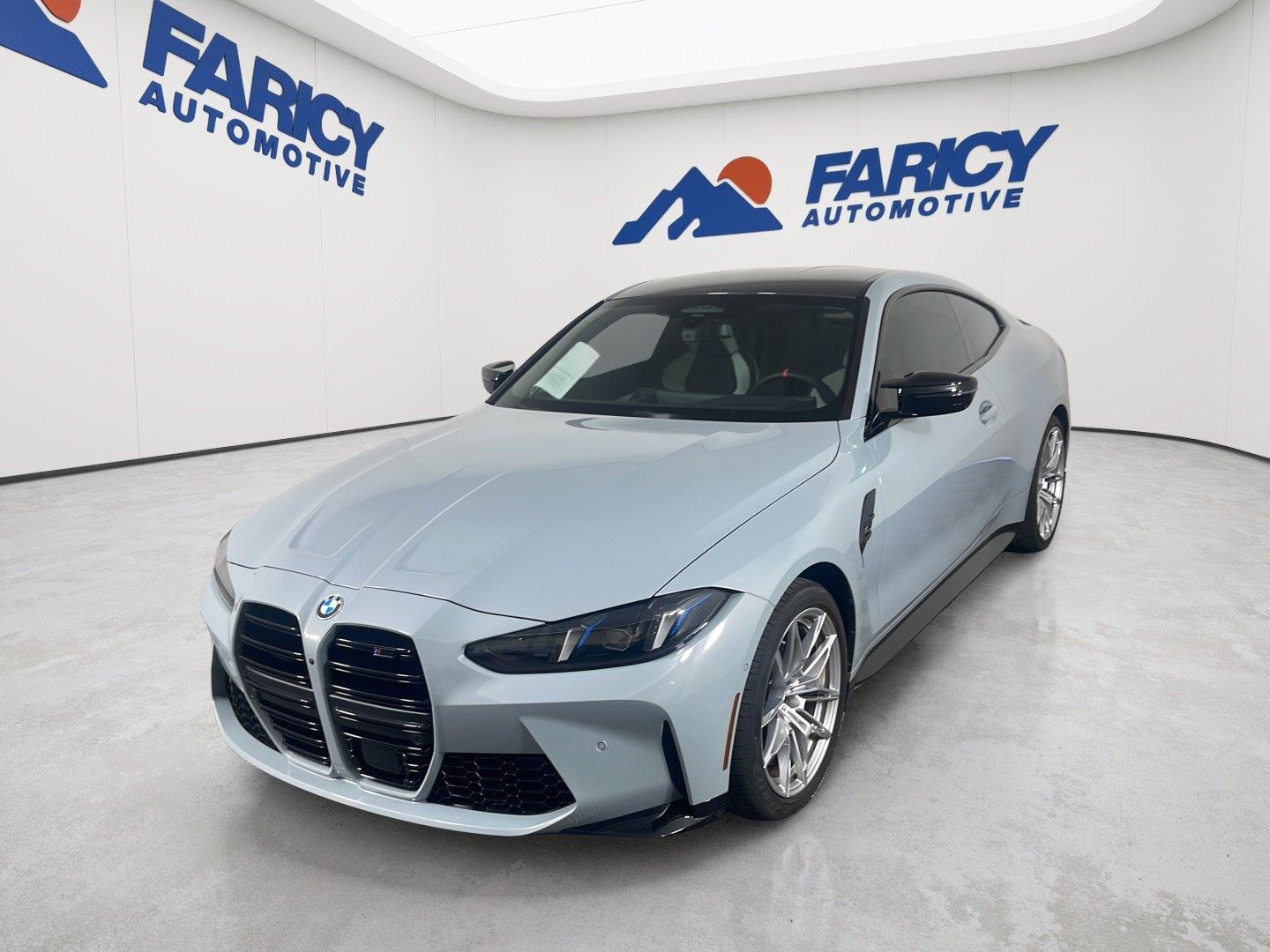 Gray (Brooklyn Grey Metallic) 2026 BMW M4 Coupe All-Wheel Drive Automatic