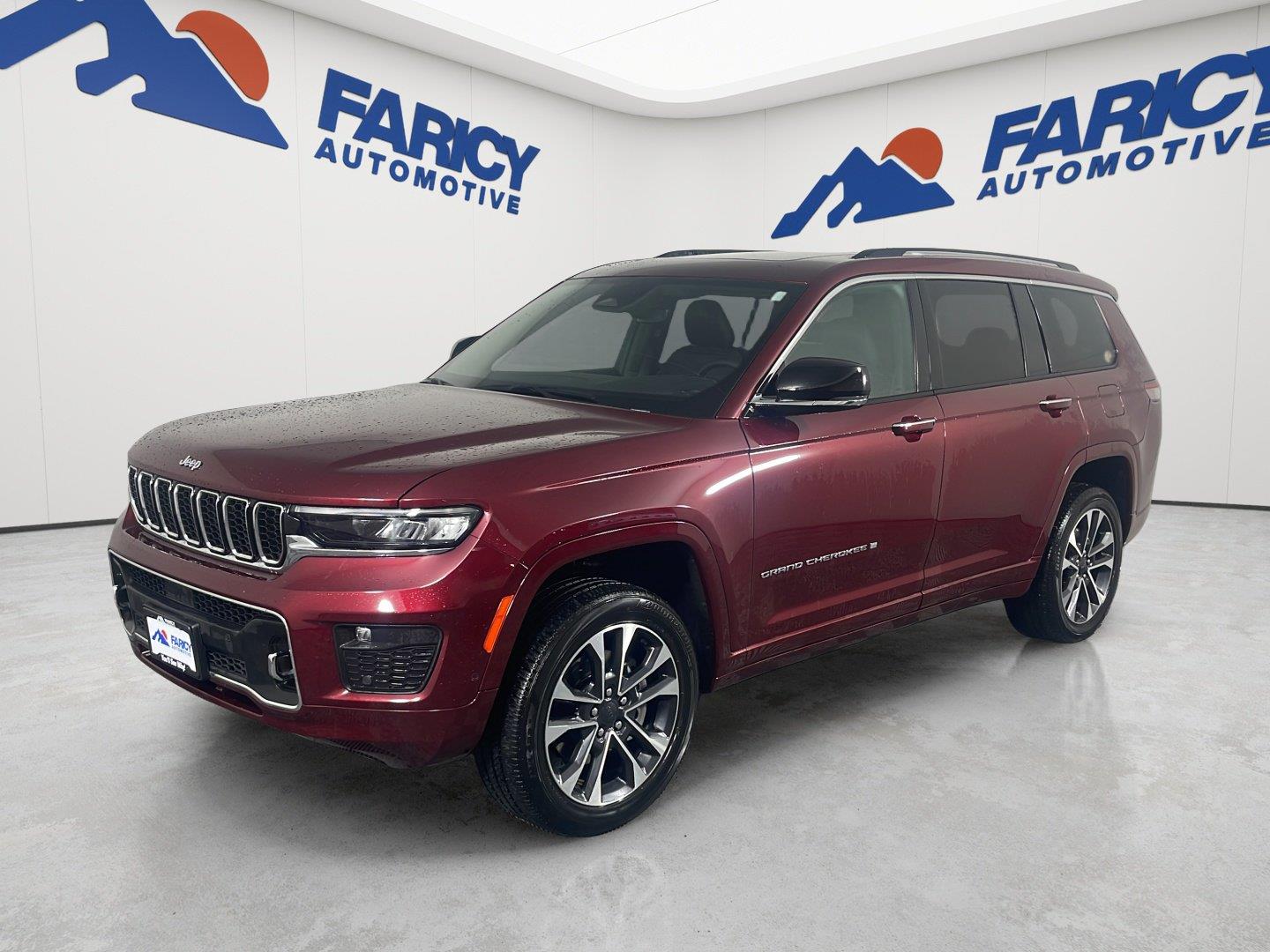 Velvet Red Pearlcoat 2024 Jeep Grand Cherokee L SUV / Crossover Four-Wheel Drive 8-Speed Automatic