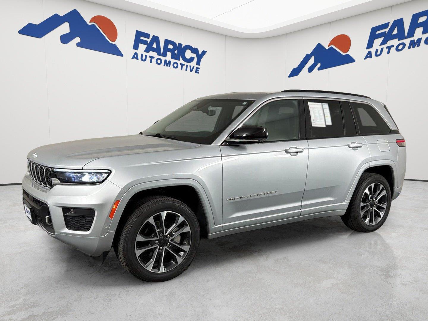 Silver Zynith 2025 Jeep Grand Cherokee SUV / Crossover Four-Wheel Drive 8-Speed Automatic
