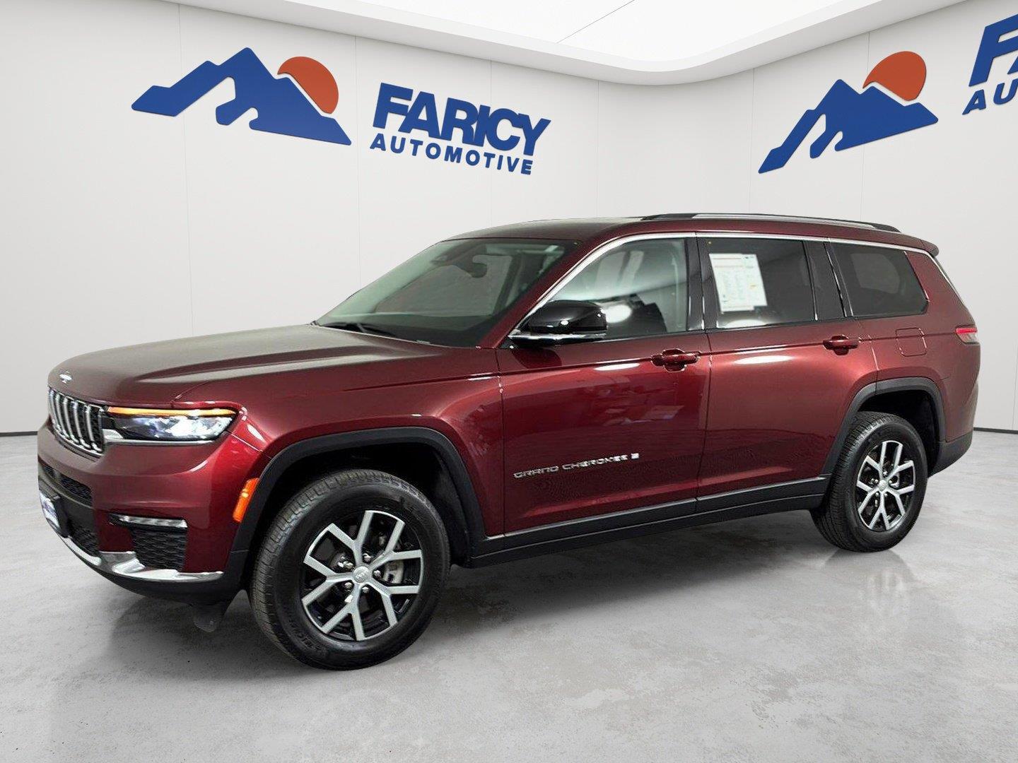 Velvet Red Pearlcoat 2023 Jeep Grand Cherokee L SUV / Crossover Four-Wheel Drive 8-Speed Automatic