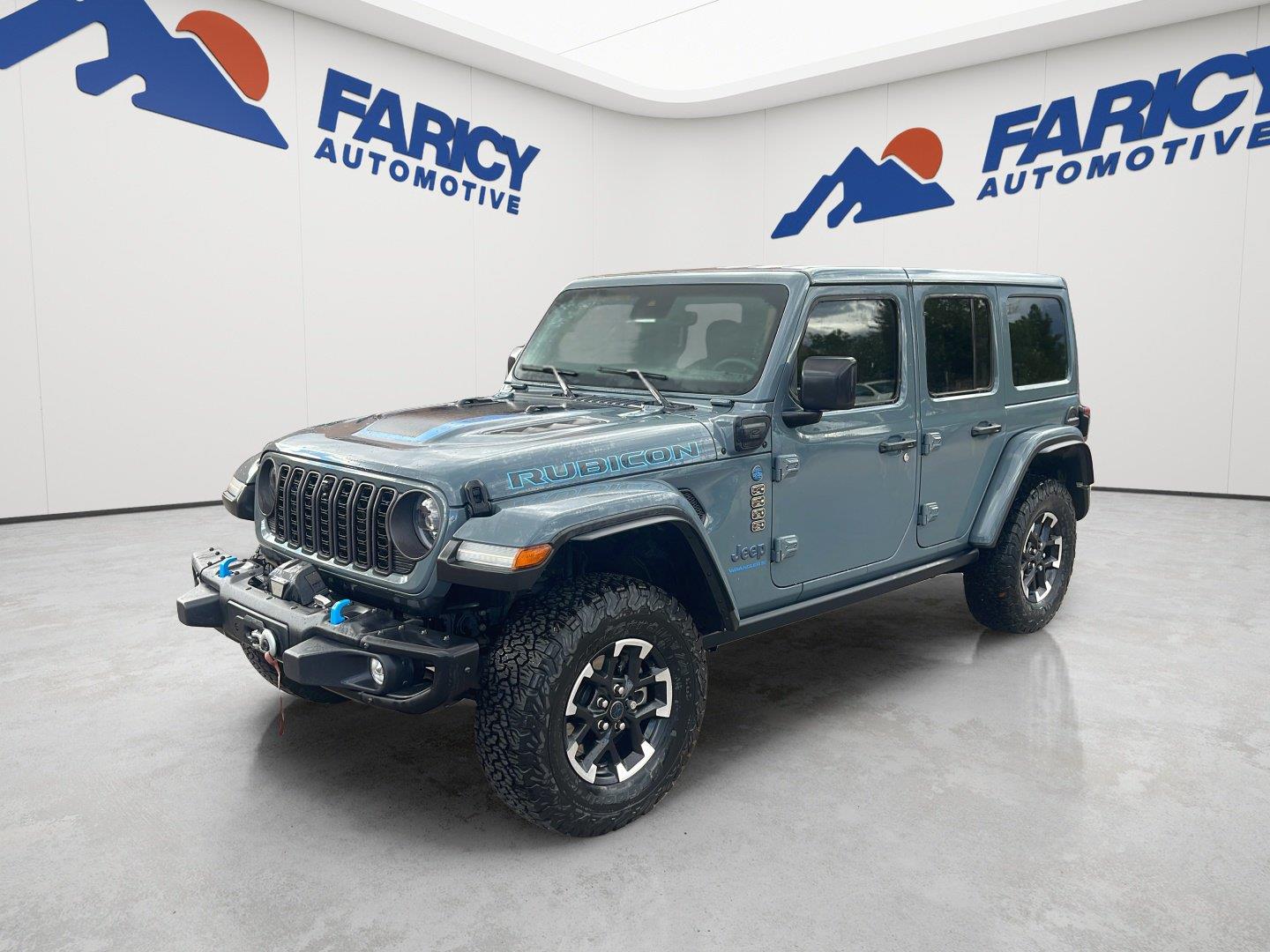 Anvil Clear Coat 2024 Jeep Wrangler 4xe SUV / Crossover Four-Wheel Drive 8-Speed Automatic