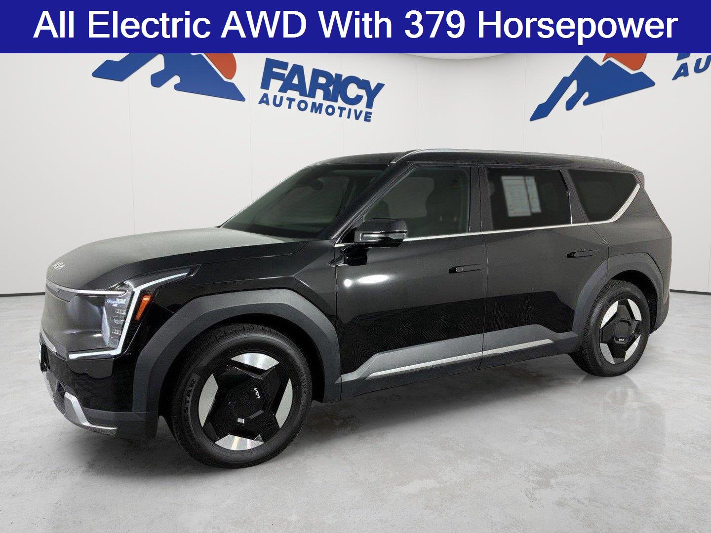 Aurora Black Pearl 2024 Kia EV9 SUV / Crossover All-Wheel Drive Automatic