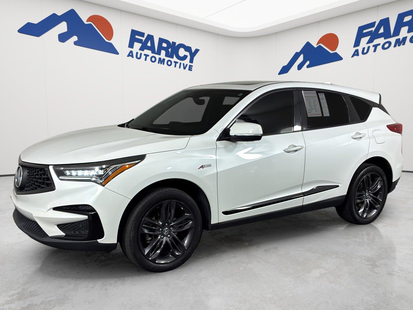 Platinum White Pearl 2021 Acura RDX SUV / Crossover All-Wheel Drive Automatic