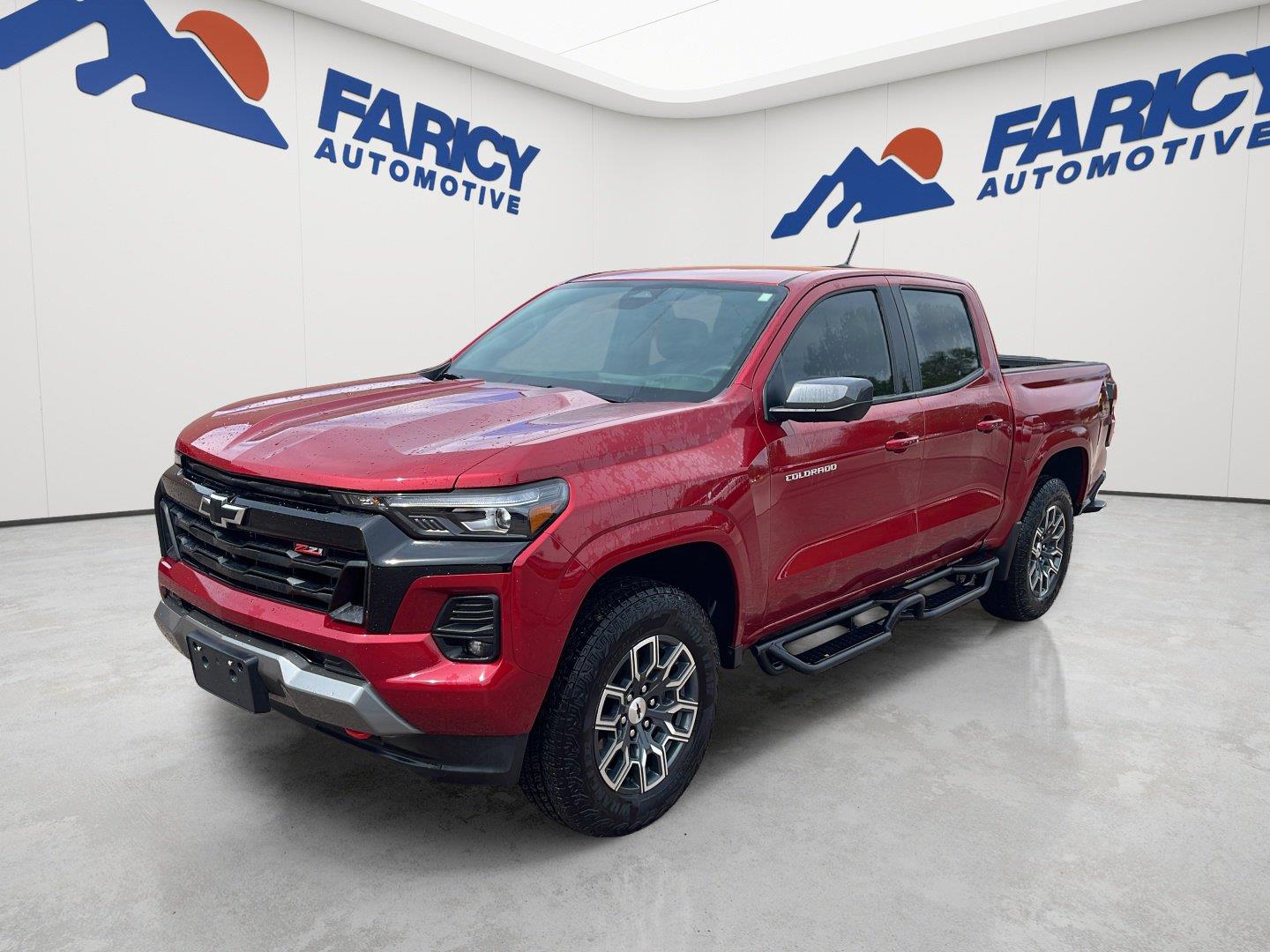 Radiant Red Tintcoat 2025 Chevrolet Colorado Pickup Truck Four-Wheel Drive 8-Speed Automatic
