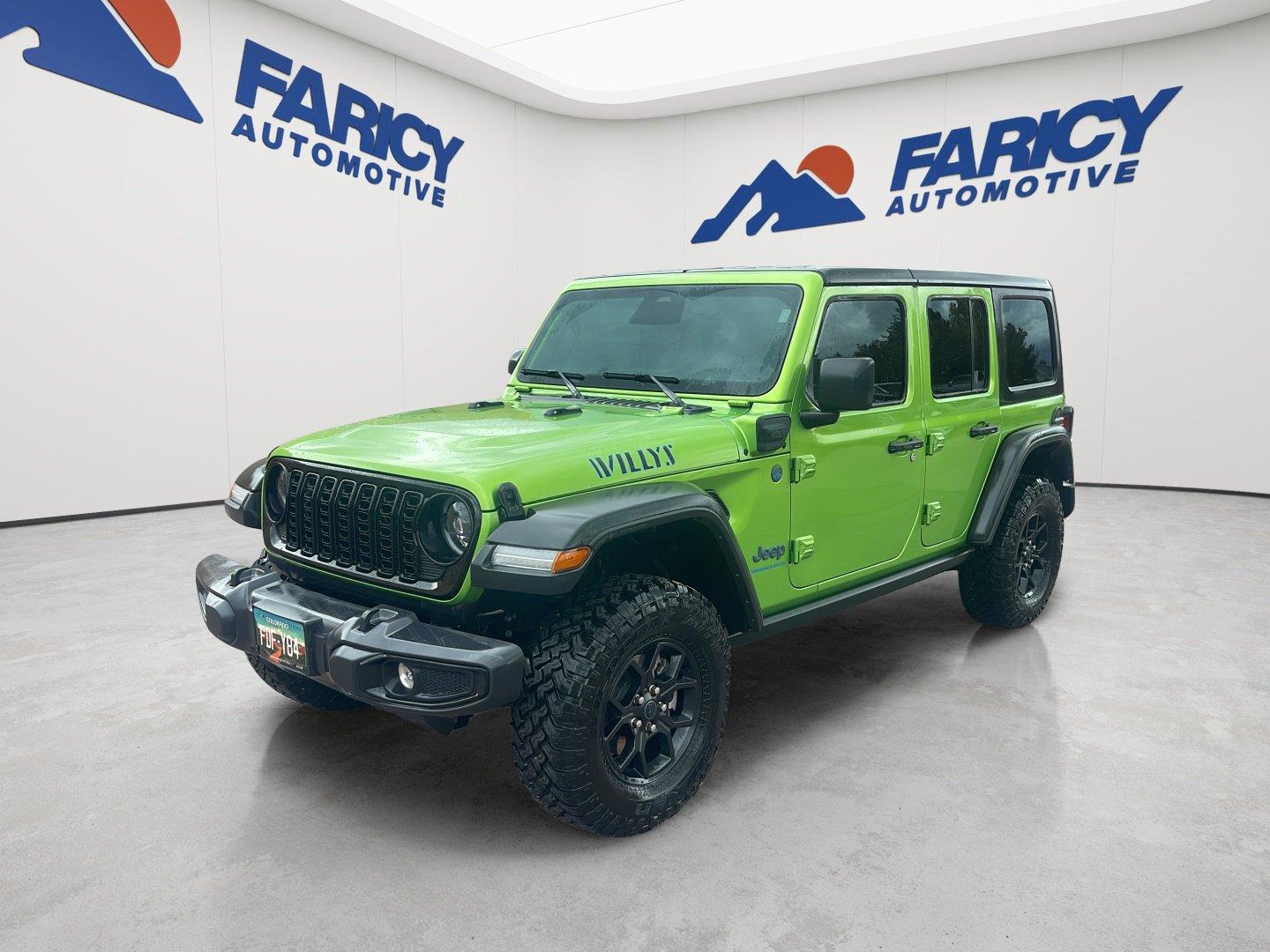 Mojito Clearcoat 2025 Jeep Wrangler 4xe SUV / Crossover Four-Wheel Drive 8-Speed Automatic