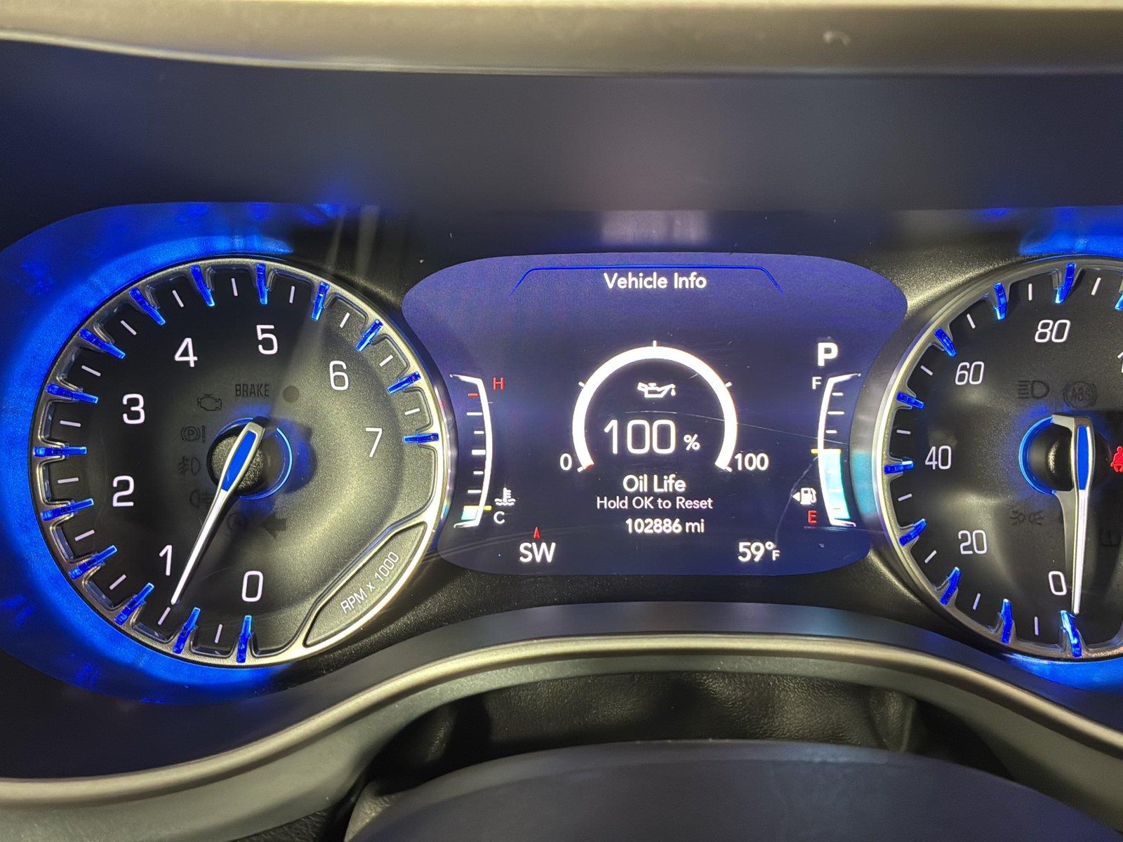 Used 2020 Jazz Blue Pearlcoat Chrysler Touring L Plus image 37
