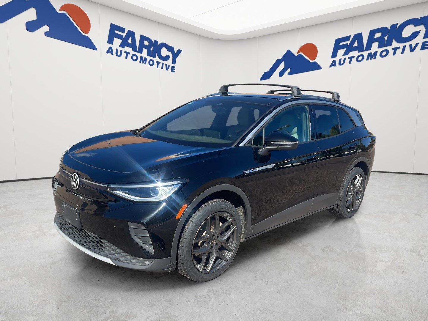 Mythos Black Metallic 2021 Volkswagen ID.4 SUV / Crossover All-Wheel Drive Automatic