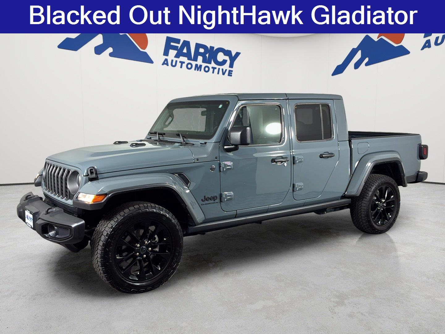Anvil Clear Coat 2024 Jeep Gladiator Pickup Truck Four-Wheel Drive 8-Speed Automatic