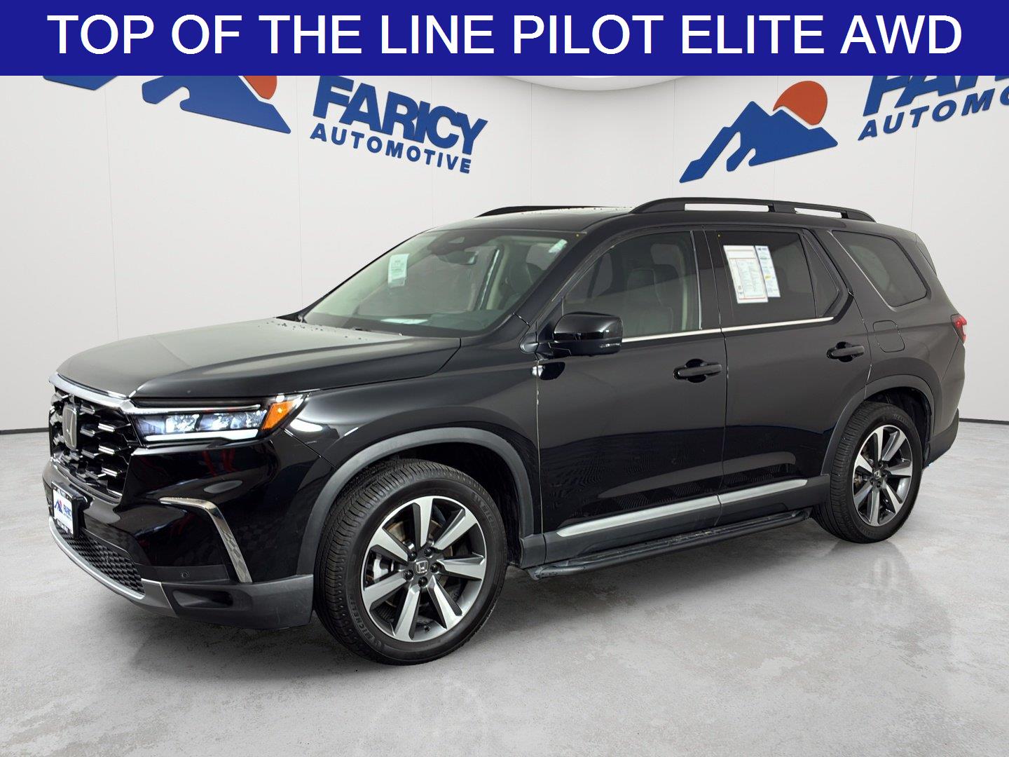 Crystal Black Pearl 2024 Honda Pilot SUV / Crossover All-Wheel Drive Automatic