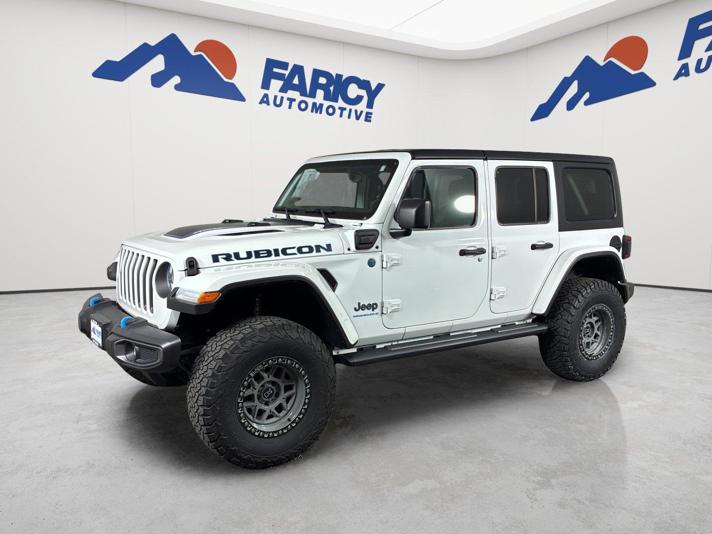 Bright White Clearcoat 2023 Jeep Wrangler 4xe SUV / Crossover Four-Wheel Drive 8-Speed Automatic