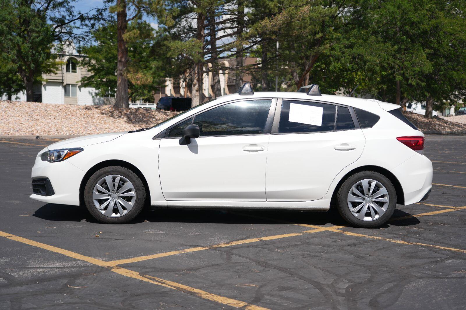 White 2023 Subaru Impreza Wagon All-Wheel Drive Manual