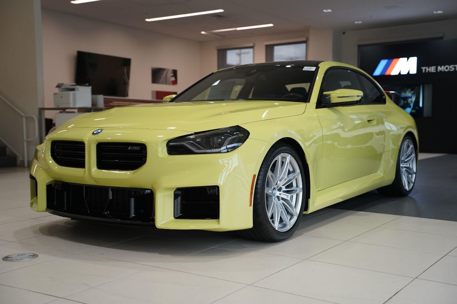 Sao Paulo Yellow 2026 BMW M2 Coupe Rear-Wheel Drive 6-Speed Manual