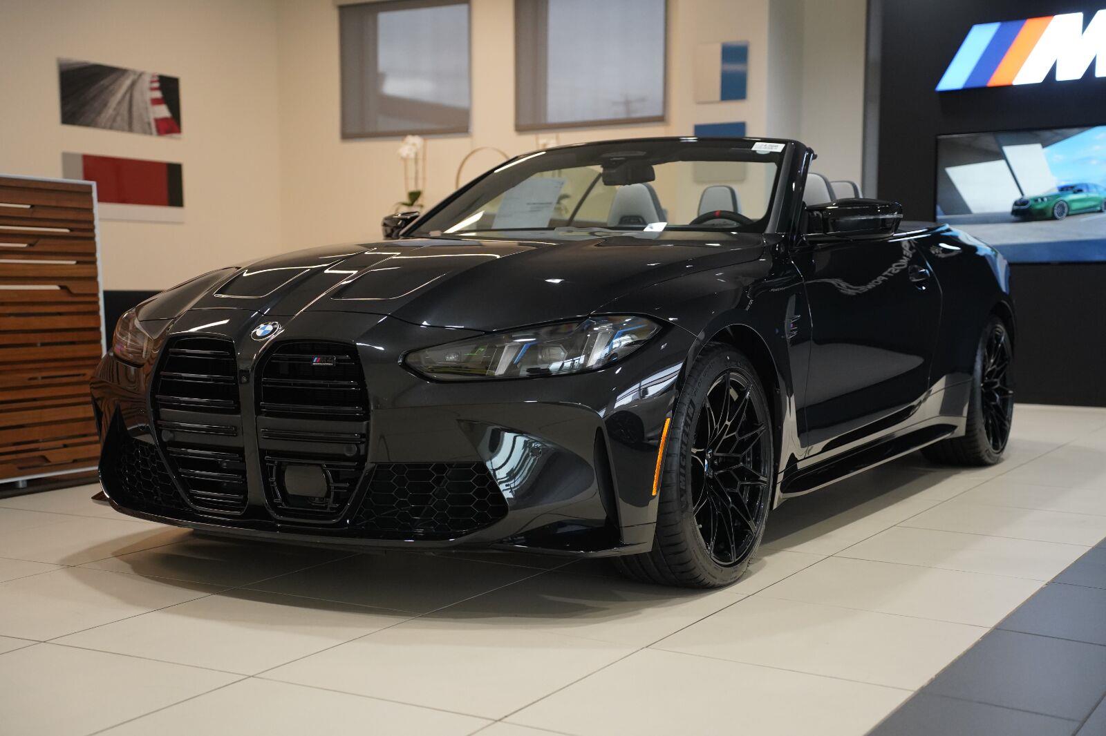 Black Sapphire Metallic 2027 BMW M4 Convertible All-Wheel Drive Automatic