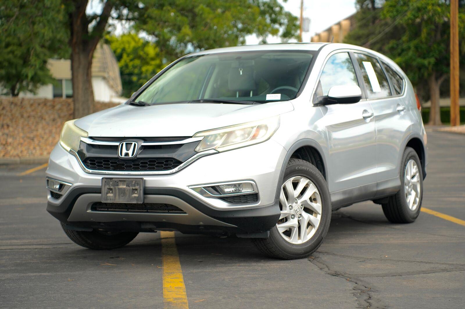 Blue 2015 Honda CR-V SUV / Crossover All-Wheel Drive Continuously Variable Transmission