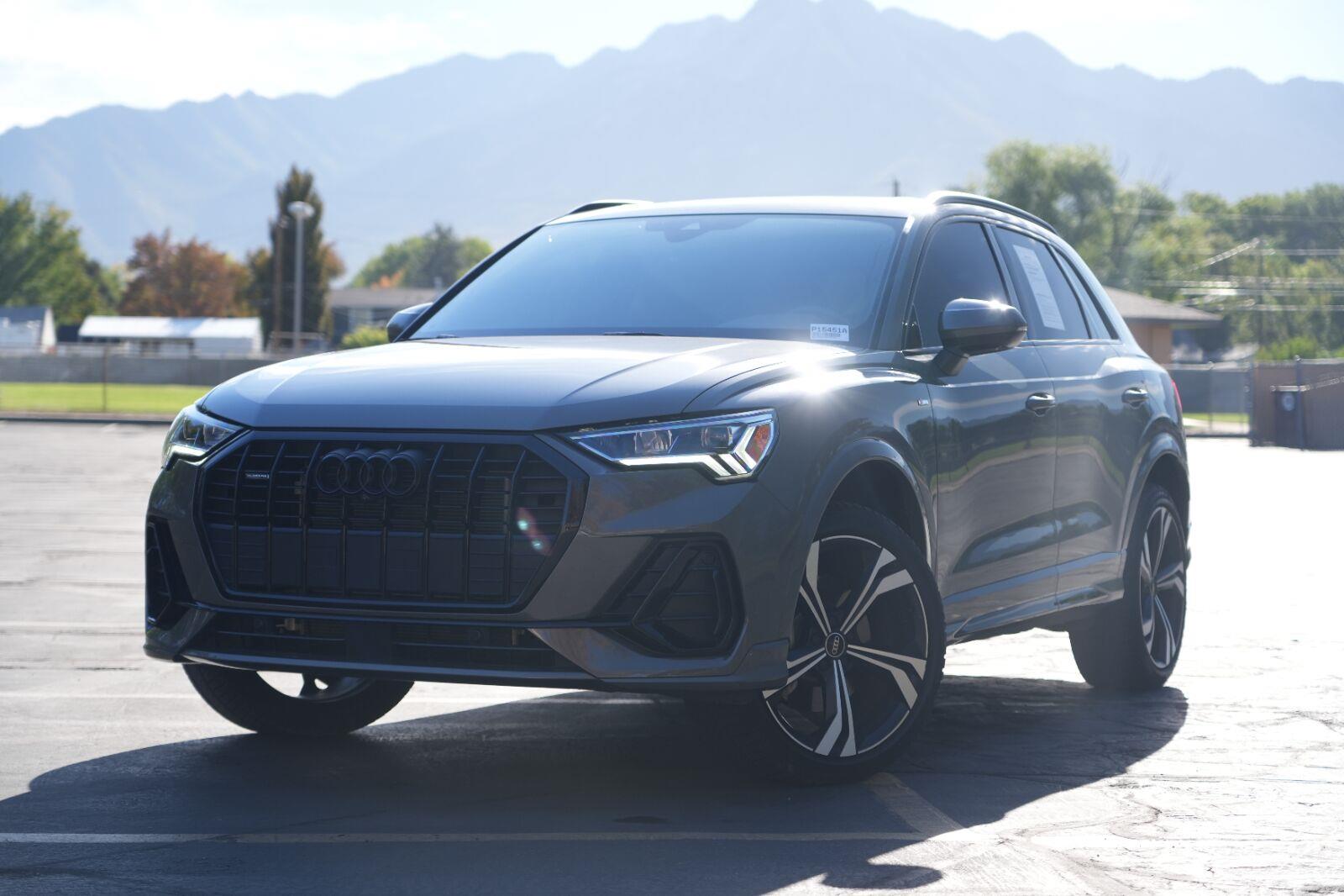 Chronos Gray Metallic 2024 Audi Q3 SUV / Crossover All-Wheel Drive Automatic