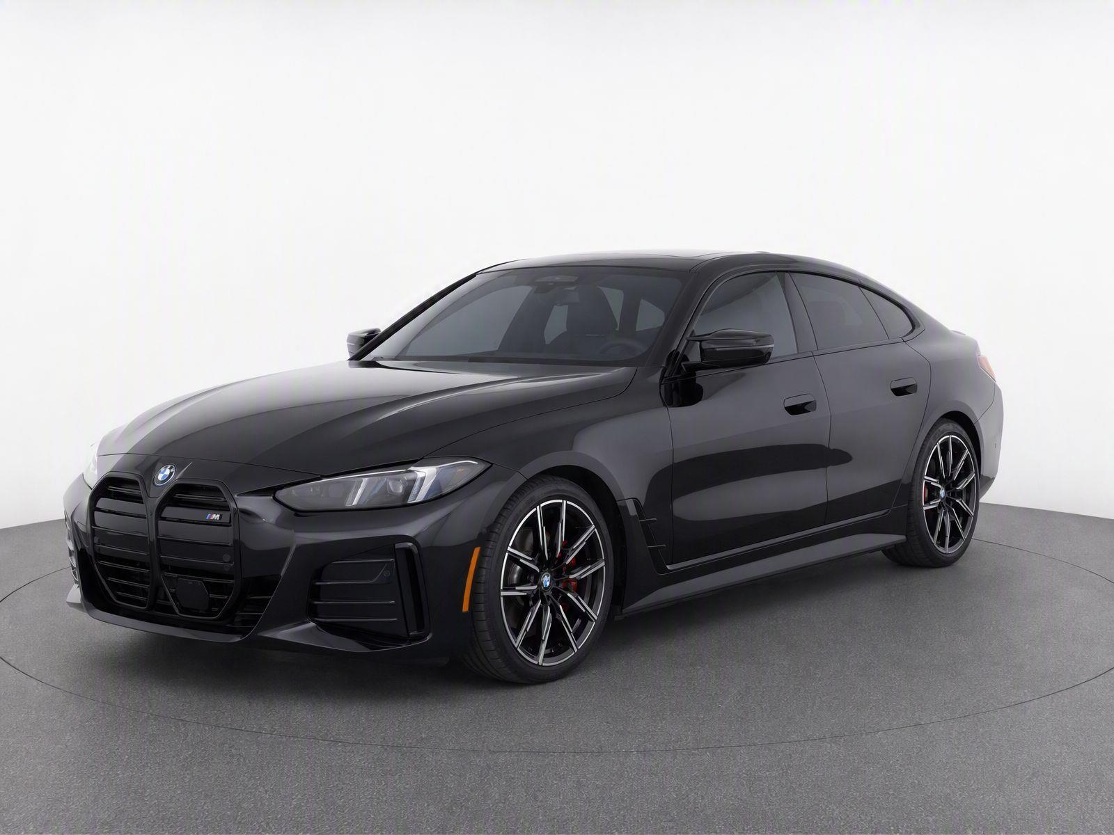 Black Sapphire Metallic 2025 BMW i4 Sedan All-Wheel Drive Automatic