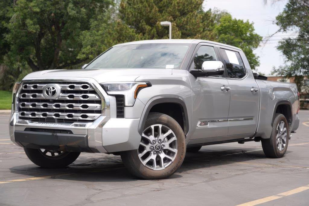 Celestial Silver Metallic 2024 Toyota Tundra Pickup Truck Four-Wheel Drive Automatic