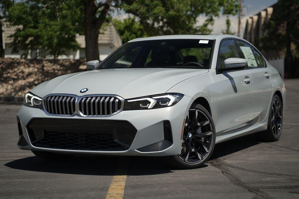 Gray (Brooklyn Grey Metallic) 2026 BMW 3 Series Sedan All-Wheel Drive Automatic
