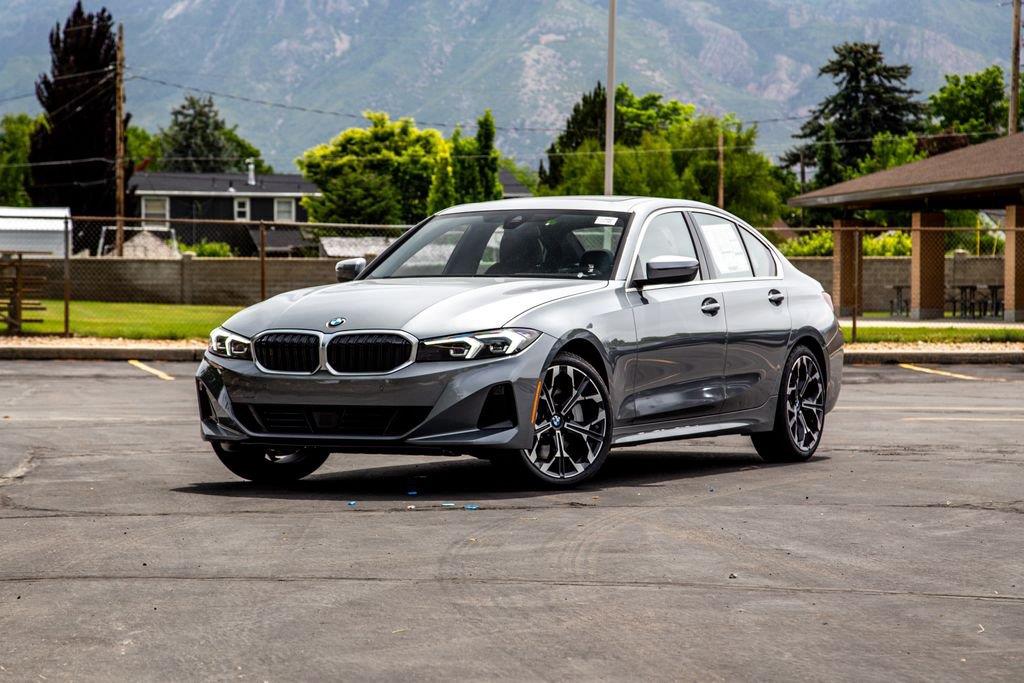 Gray (Skyscraper Grey Metallic) 2026 BMW 3 Series Sedan All-Wheel Drive Automatic