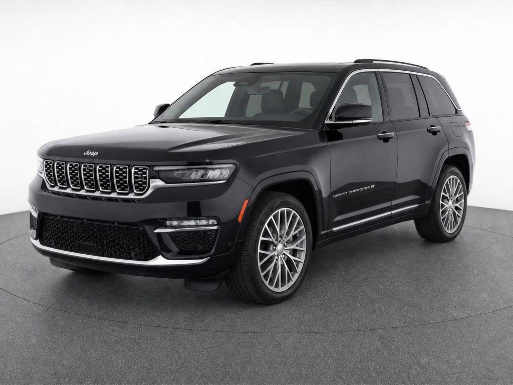 Diamond Black Crystal Pearlcoat 2023 Jeep Grand Cherokee SUV / Crossover Four-Wheel Drive 8-Speed Automatic