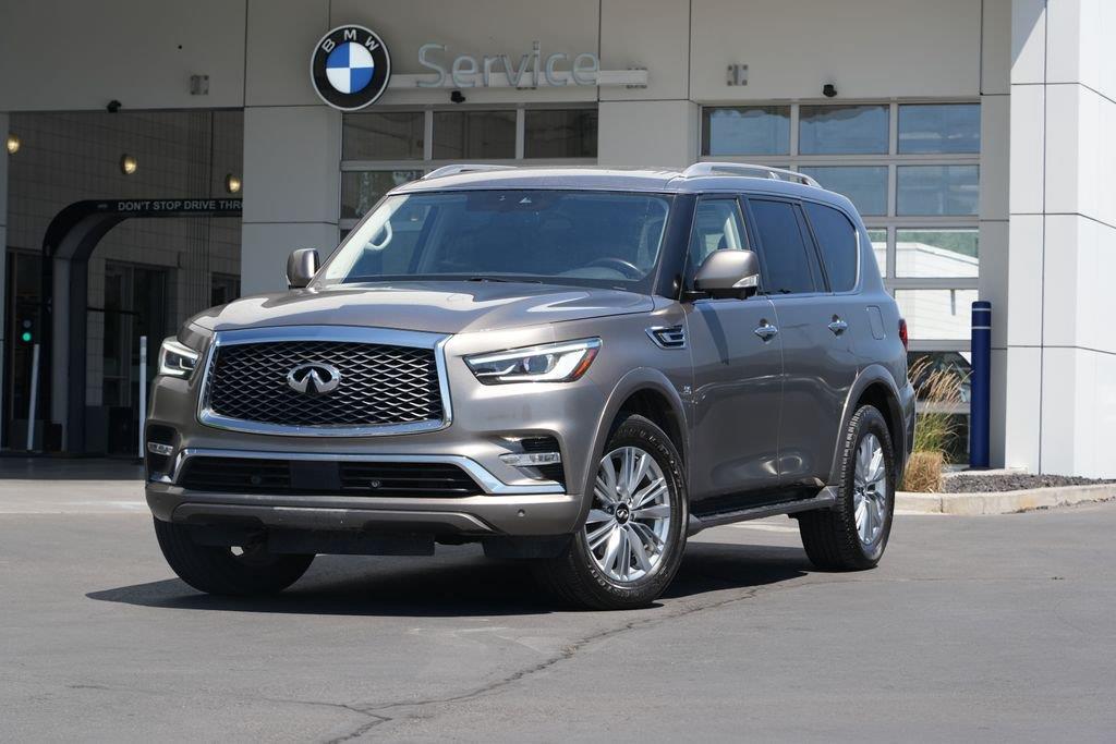 Gray (Liquid Platinum) 2019 INFINITI QX80 SUV / Crossover All-Wheel Drive Automatic