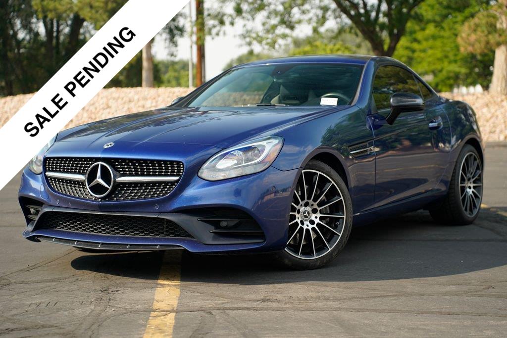 Brilliant Blue Metallic 2019 Mercedes-Benz SLC Convertible Rear-Wheel Drive Automatic